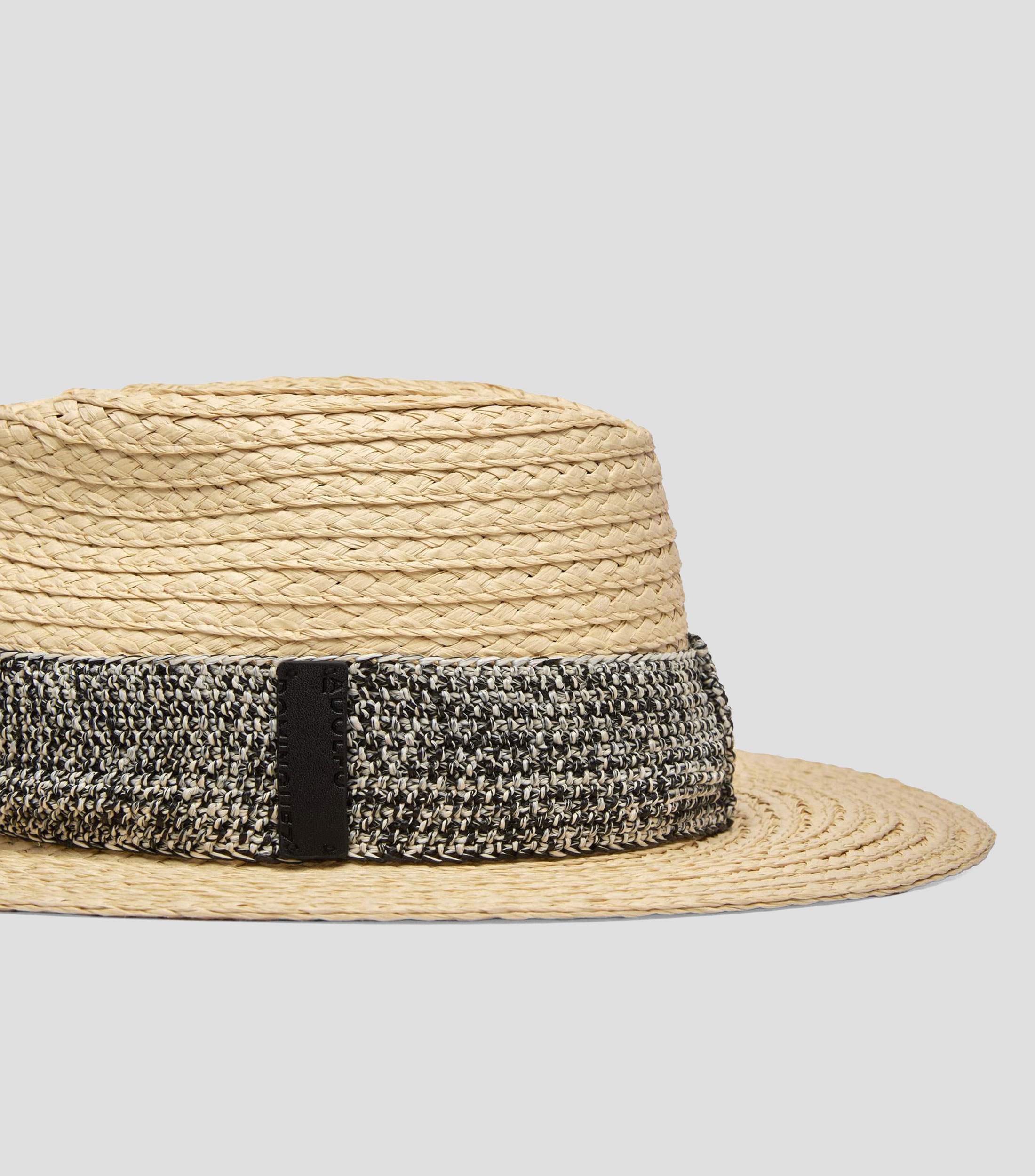 Sombrero Panamá con cinta Mujer